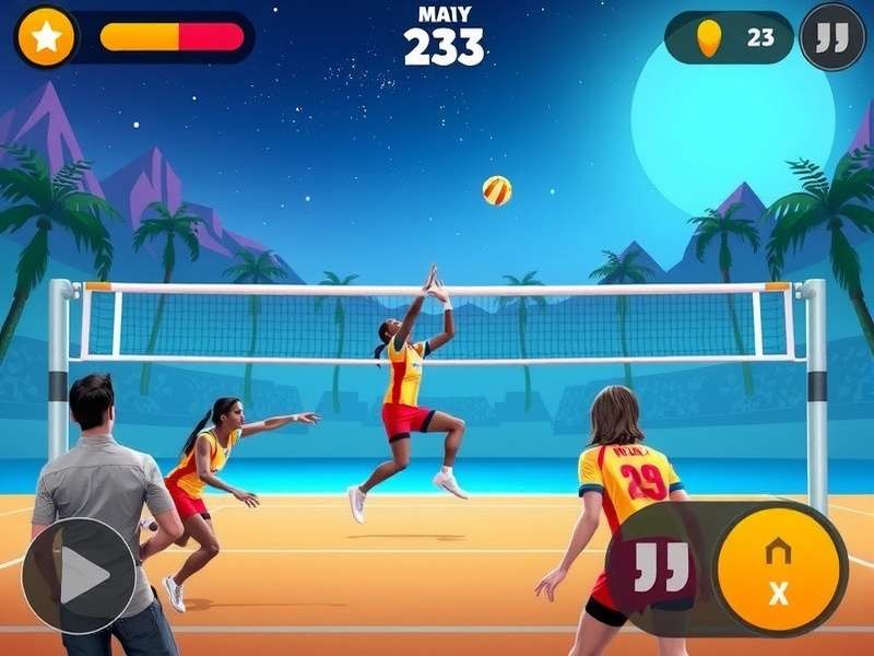 Velachery Volley Stars Gameplay Screenshot